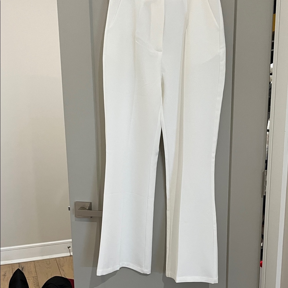 Elegant Off White Pant Suit - Picture 7 of 7